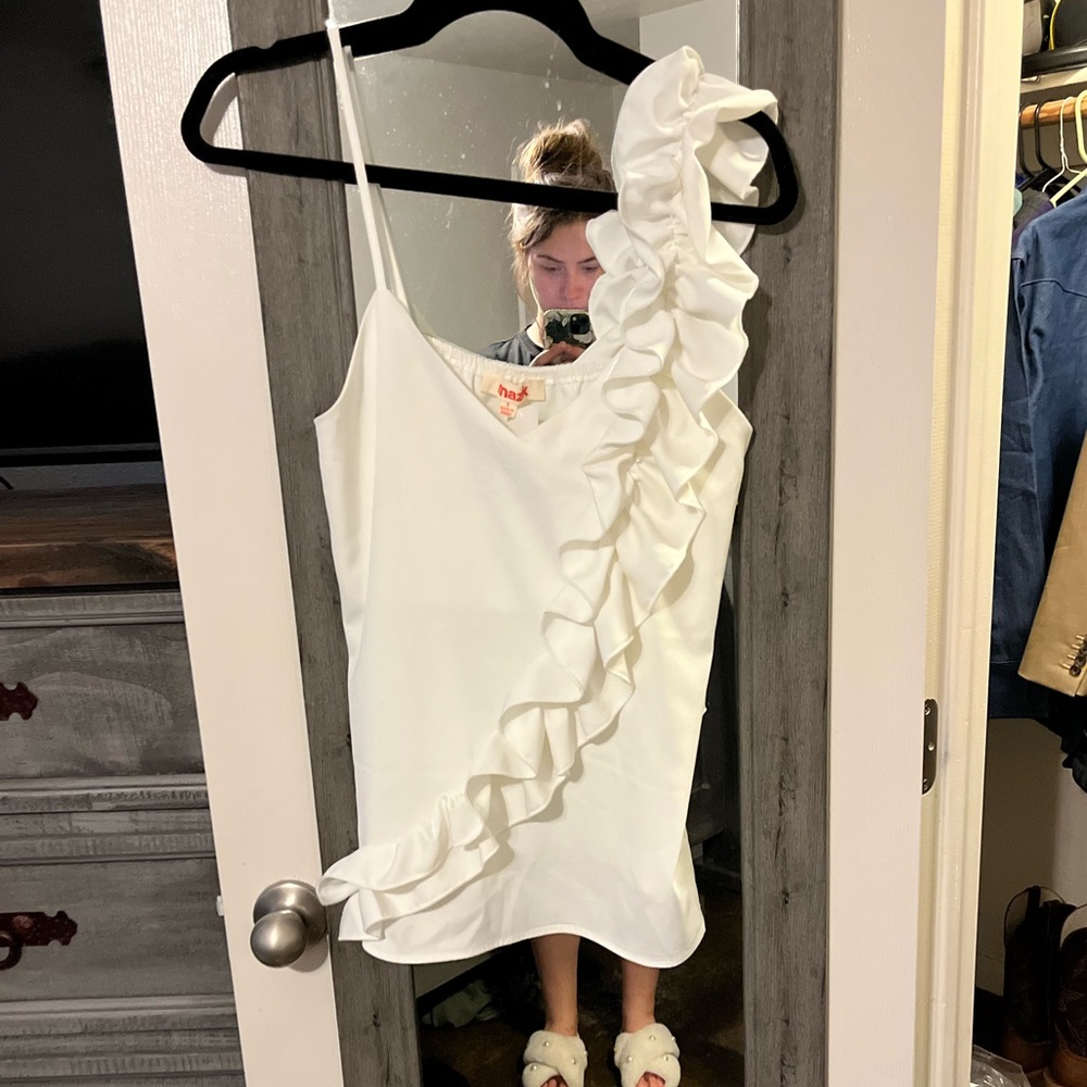 White tank top